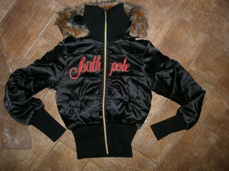 Bunda drahšej značky south pole-s, south,s