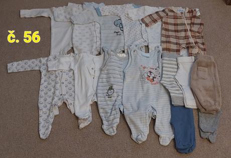 Oblecenie pre chlapca, 50–62