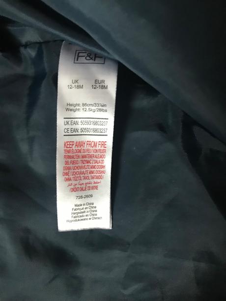 Zimný overal, f&f,86