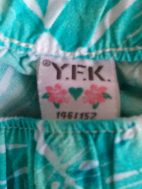 Dievčenské šortky, zelený vzor, y.f.k., 146-152, 152