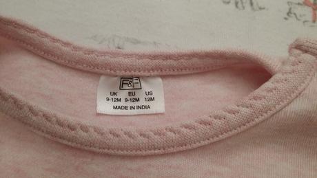 2 tričká s mačičkami, f&f,80