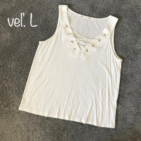 Letny biely top, l