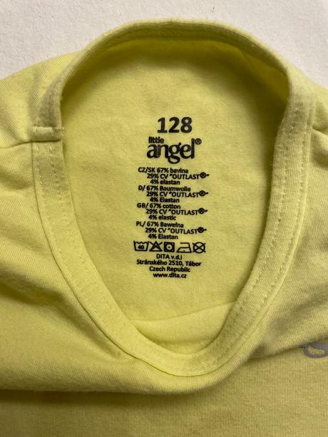 Funkcne tricko, little angel®,128