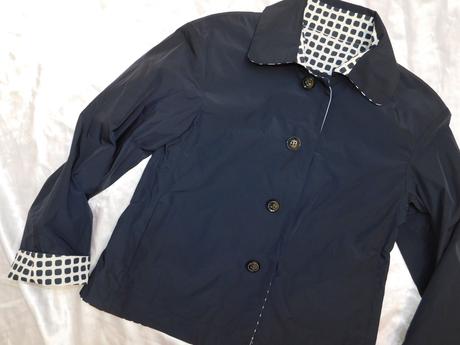 Luxusny obojstranný kabát/plašt, 36