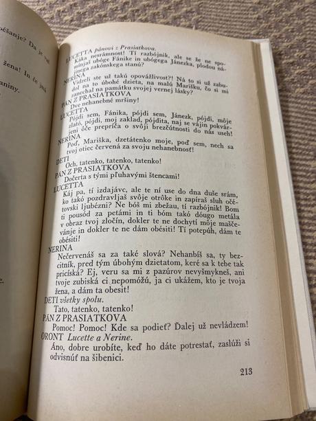 Krásna stará zberateľská kniha molière 2 rok 1972, 
