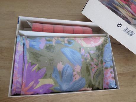 Servítky látkové s drevenou obručou, nové., 