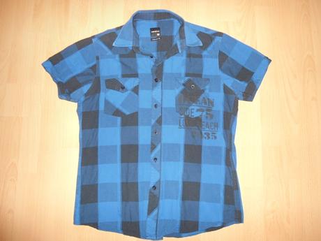 Panska kosela kocka - kratky rukav, fishbone,m