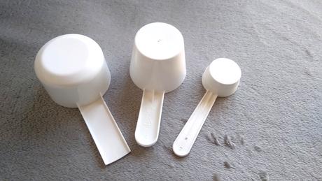 Odmerky 3 kusy spolu naberačka lyžica, 