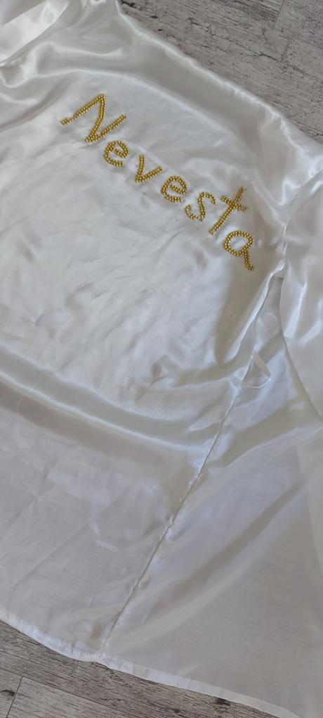 Župan s nápisom nevesta, m