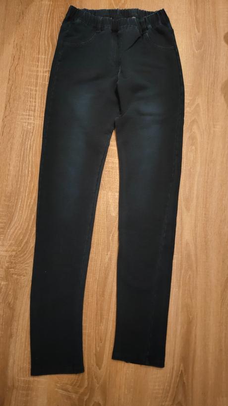 Denimové nohavice boboli, 146