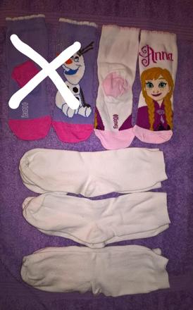 4 x ponožky, disney,27