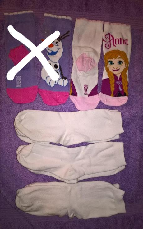 4 x ponožky, disney,27