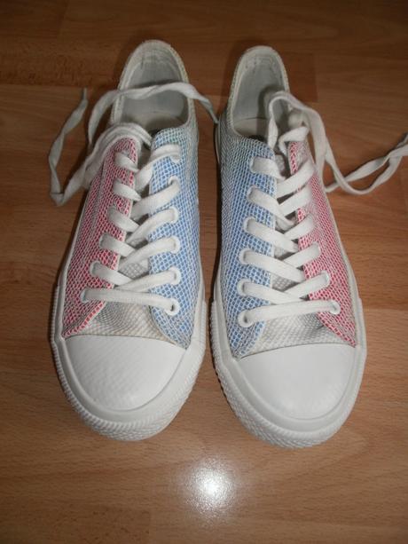 Plátené tenisky multicolor, 38