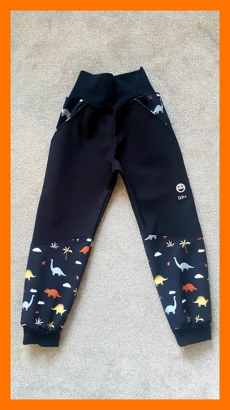 Softshellové nohavice letné zimné reflexné, 80 - 140