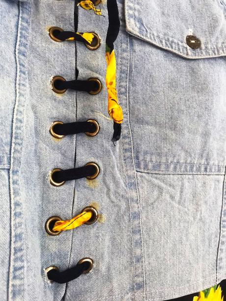 Letné slnečnicové maxi šaty m/l, l