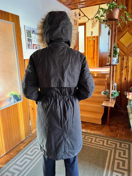 Zimna parka hm, h&m,s