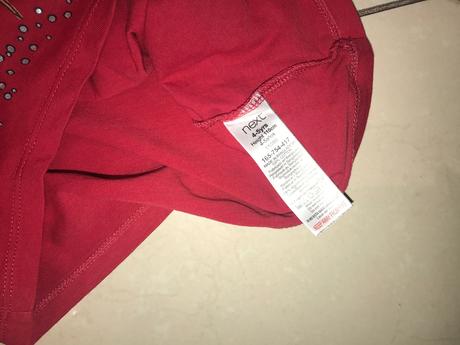 Tričko zn.next na 4-5 rokov, next,110