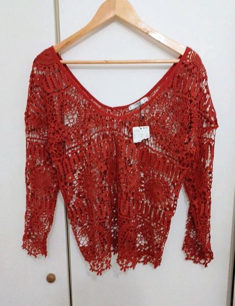 Mango crop top, mango,l