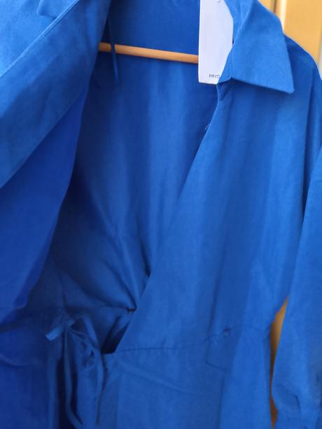 Mango šaty iconic košelové na preklop, mango,36