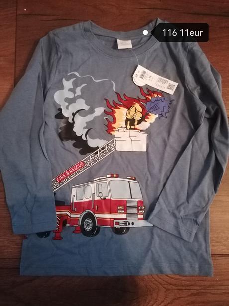 Lindex dvojbalenie triciek 116, lindex,116 / 122