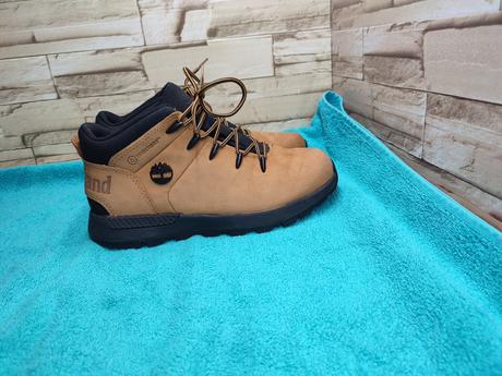 Timberland 36 - kožené hnedé topánky s membránou, timberland,36