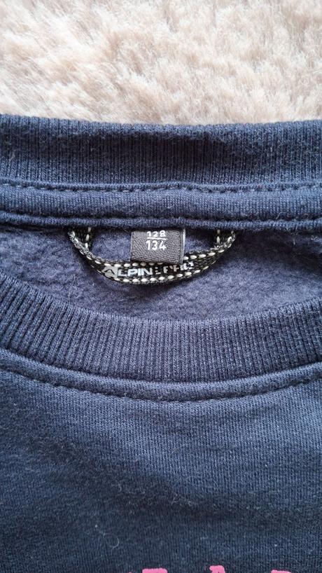 Mikinové šaty alpine pro 128/134, 128