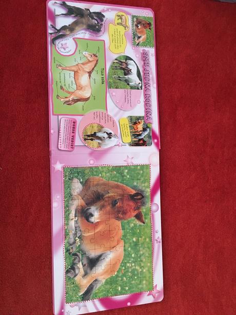 Puzzle knižka so 6-timi obrázkami, 