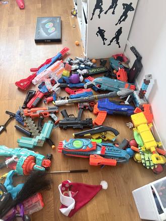 Nerf pistole,