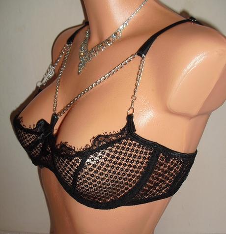 Sexy gogo podprsenka retiazkova, 80c