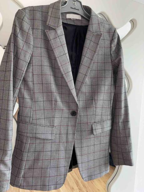 Kárované sako h&m 36, h&m,36 / s