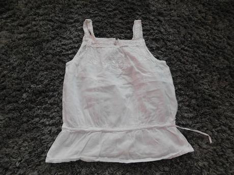Blúzkovinové tielko č.128, h&m,128