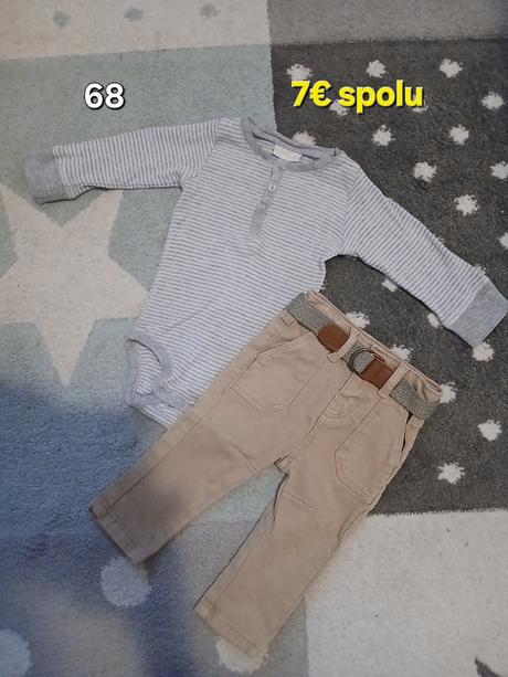 Spolocensky set 68 - nohavice, body, lindex,68