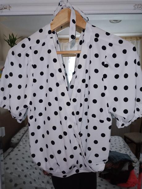 Blúzka krátka, h&m,44