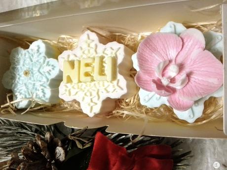 Mydlové vločky v krabičke, 