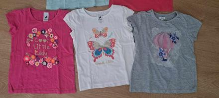 Tričká s krátkym rukávom, 128