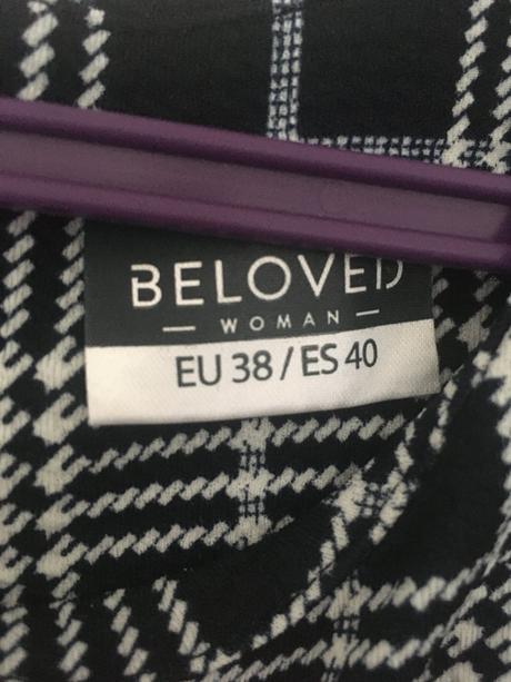 Kárované šaty zn. belloven, 38