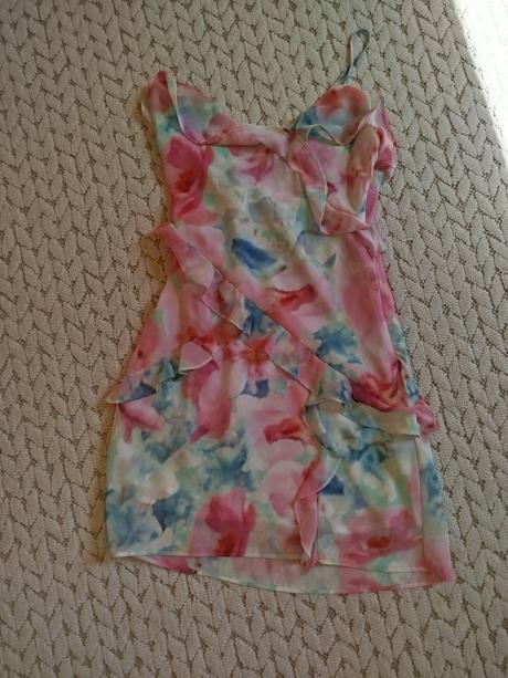 Farebné šaty, zara,s