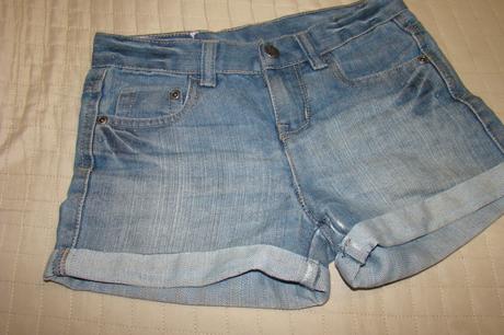Riflové šortky od 128-146, okay,128