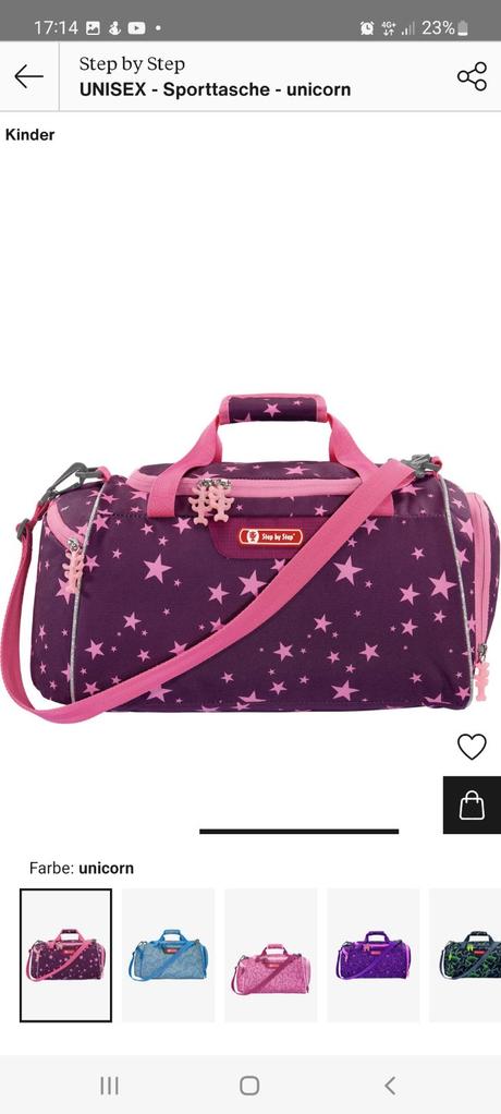 Športová taška na krúžky step by step,