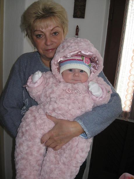 Chlpatý overal+čiapočka, cherokee,68