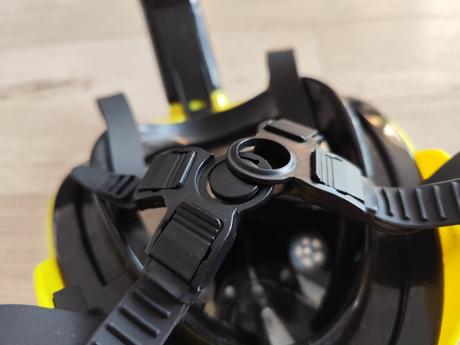 Celotvárová šnorchlovacia maska detská,