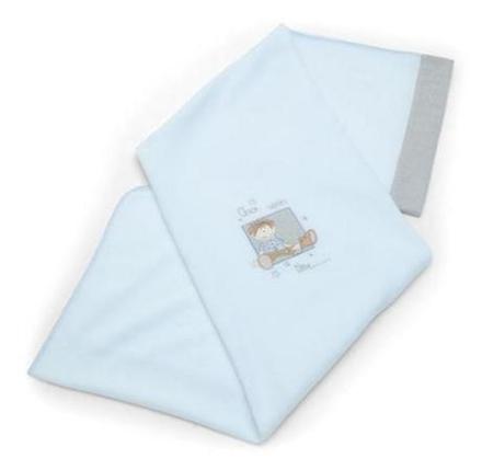 Mamas & papas vyšívaná flísová deka once upon a ti,