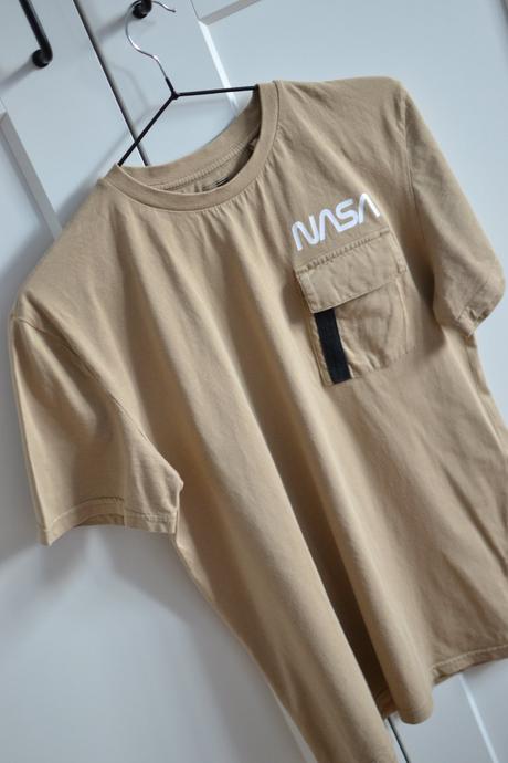 Béžové tričko nasa 158, f&f,158