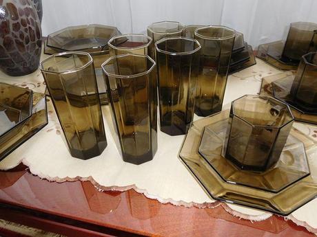 Francúzka sada sklenená,