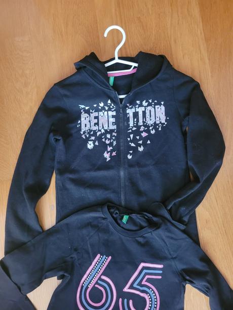 Mikina + tricko, benetton,134
