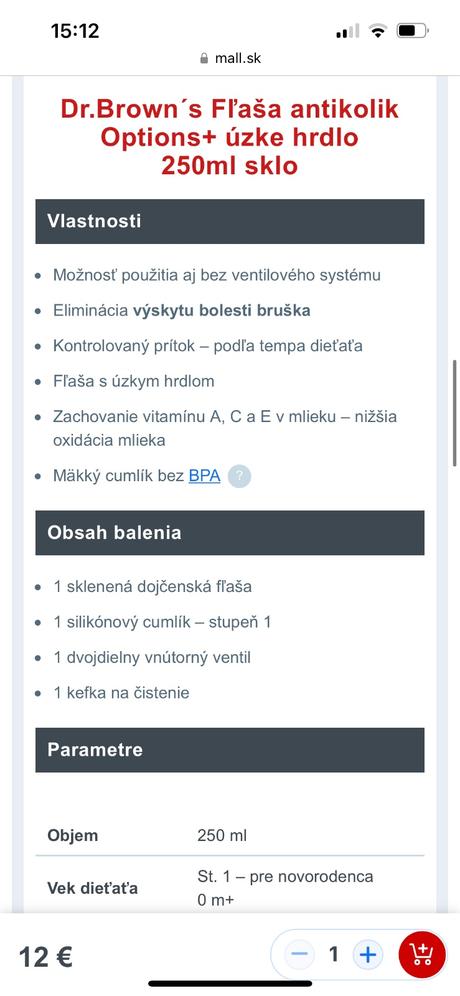 Medela flasa, antikolik dr browns, medela