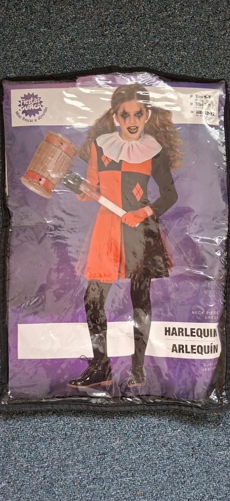 Krásny kostým harlekýn, 