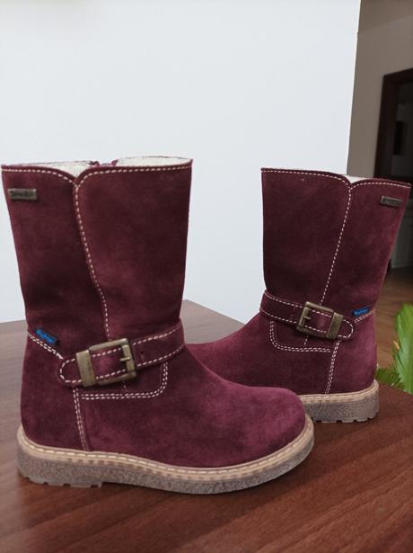 Kožené čižmy richter, richter,25