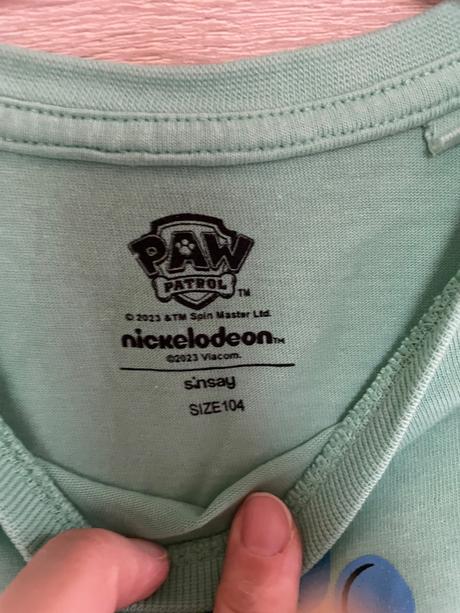 Tričko pawpatrols, nickelodeon,104