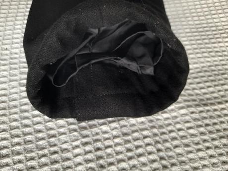 Cierny kratky kabát, xl